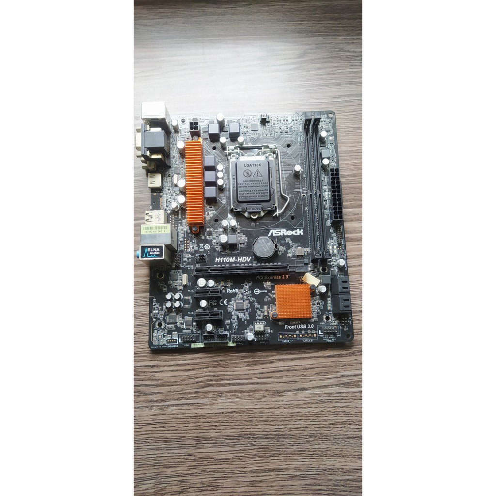 Bo bạch chủ ASROCK H110/Main Asrock H110M-HDV