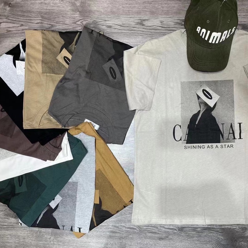 Áo thun nữ 3158 in hình form rộng tay lỡ chất cotton hàng Quảng Châu ANDOSA AT18