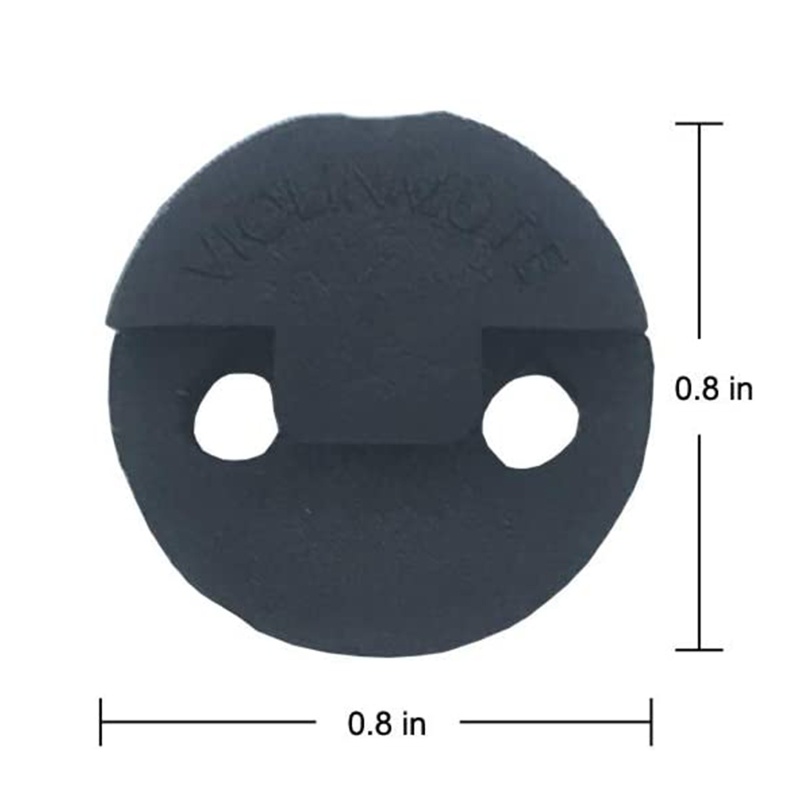 Sun Violin / Viola Vòng Đệm Cao Su Tròn Hai Lỗ Không Ồn Luyện Tập Violin Phong Cách Tourte