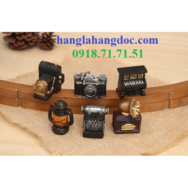 Mô hình trang trí Vintage cổ điển và sang trọng