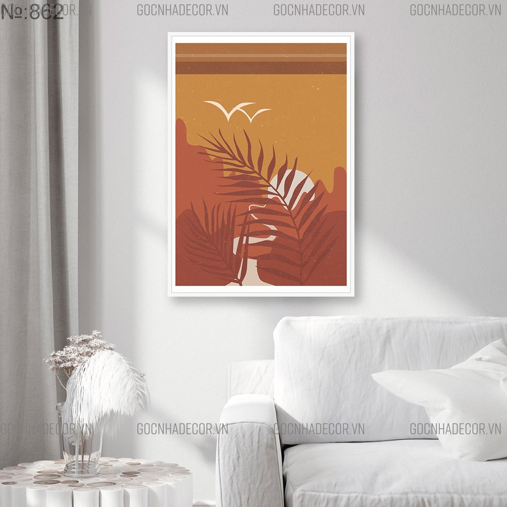 Tranh decor CÁNH ÉN cực hot - Tranh in canvas cao cấp- Tặng kèm đinh treo tranh- Mã 861