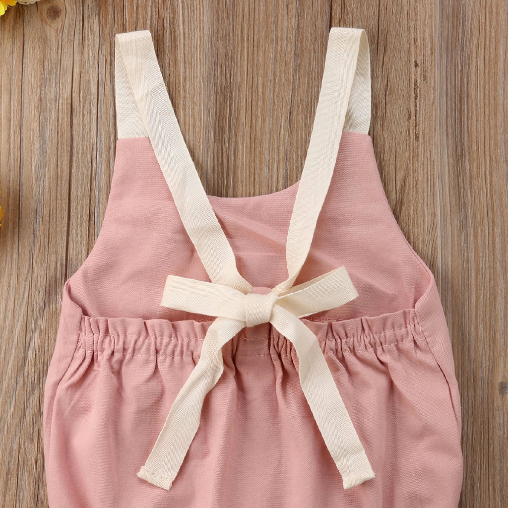 ❀Strawberries❀-Newborn Infant Baby Girl Backless Romper Bodysuit Jumpsuit One-pieces Outfits Summer Clothes 0-24M