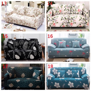 Bọc Sofa Co Giãn 1 / 2 / 3 / 4 Chỗ Ngồi Hình Chữ L Đa Năng Sarung Sofa Màu Trơn Slipcover