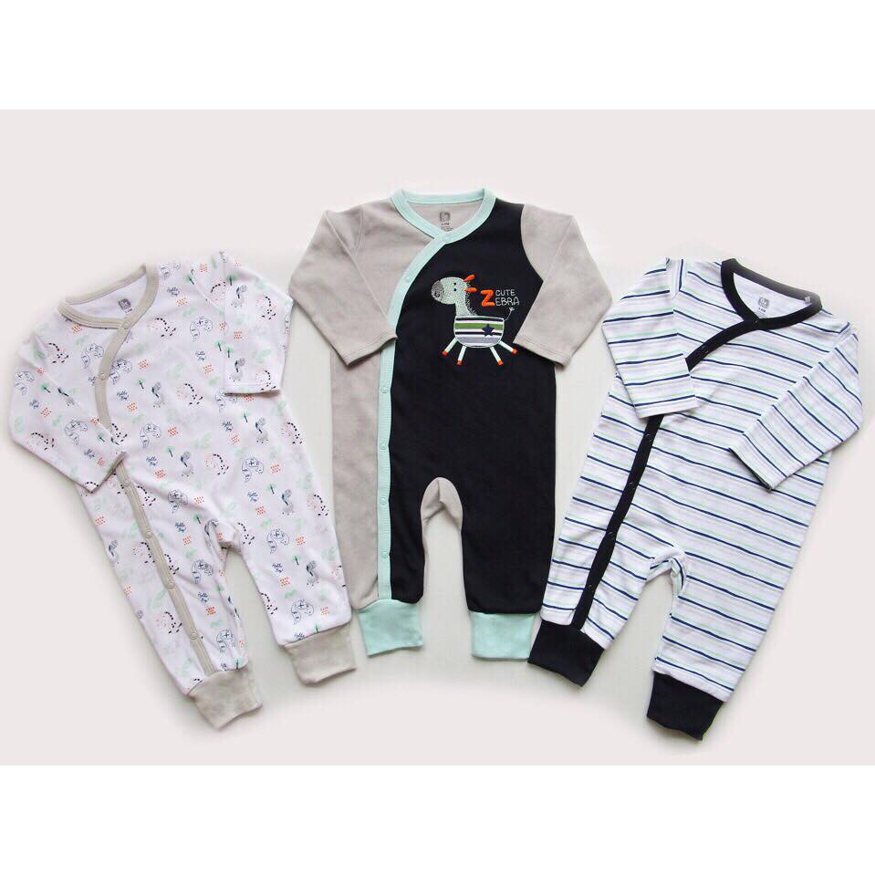 Set 3 body liền không tất xuất dư cho bé trai và bé gái