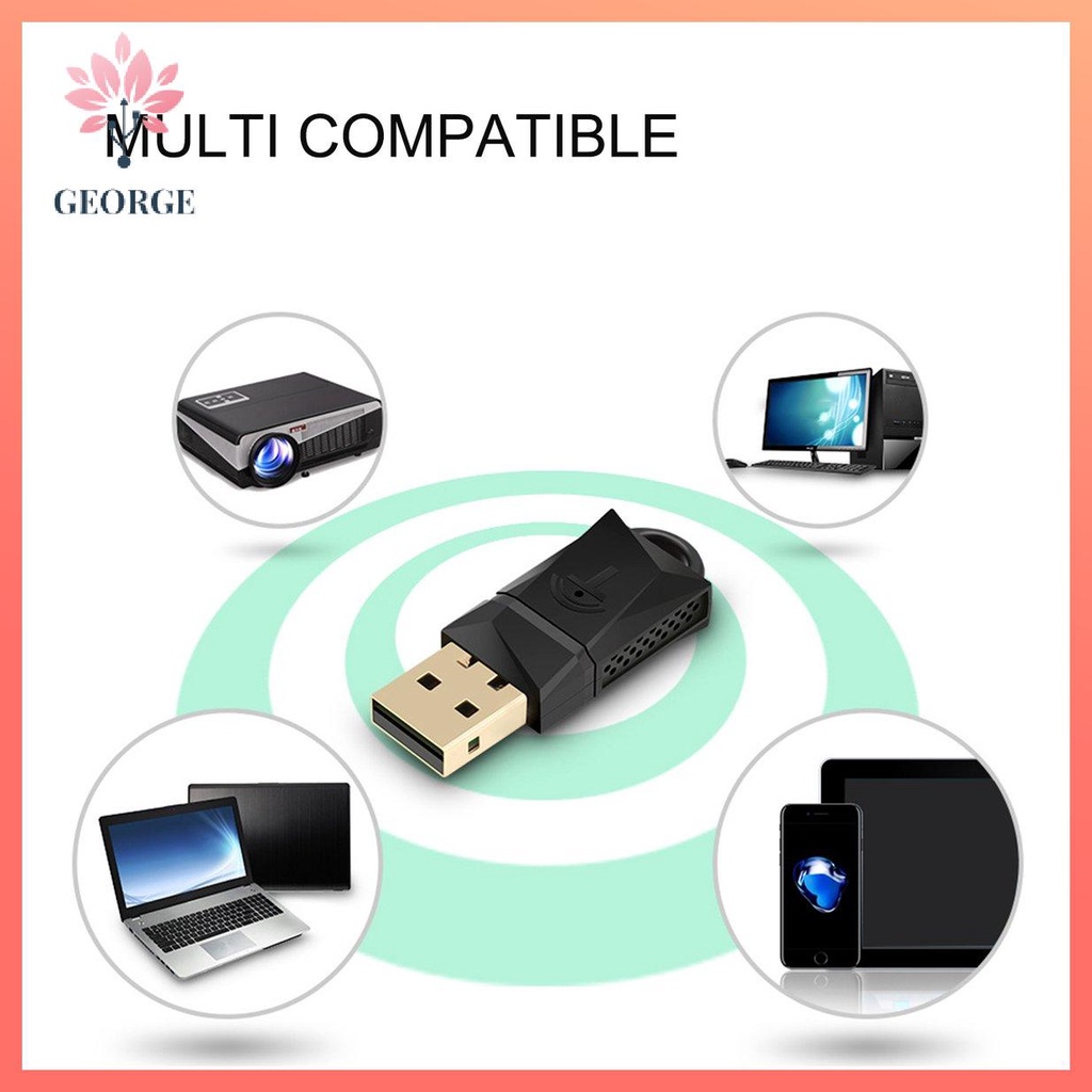 Thiết Bị Thu Phát Wifi Không Dây Usb 2.4g 300mbps Cho Máy Tính Bàn | BigBuy360 - bigbuy360.vn