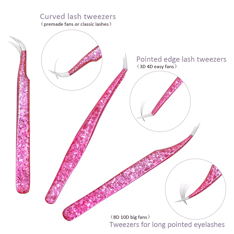 Bông tuyết đã tham gia lông mi chống tĩnh 3D chính xác để thiết bị brow chuyên nghiệp ướp xác 100%