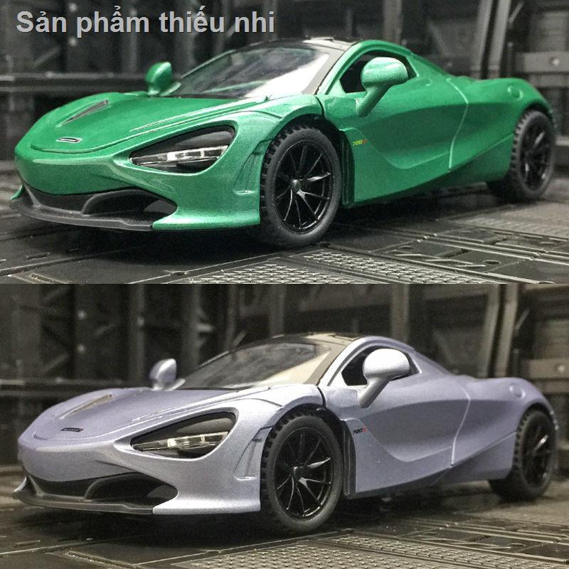 Sản phẩm thiếu nhi1:32 mô phỏng hình xe hơi hợp kim McLaren 720s Đồ trang trí chơi cậu bé siêu