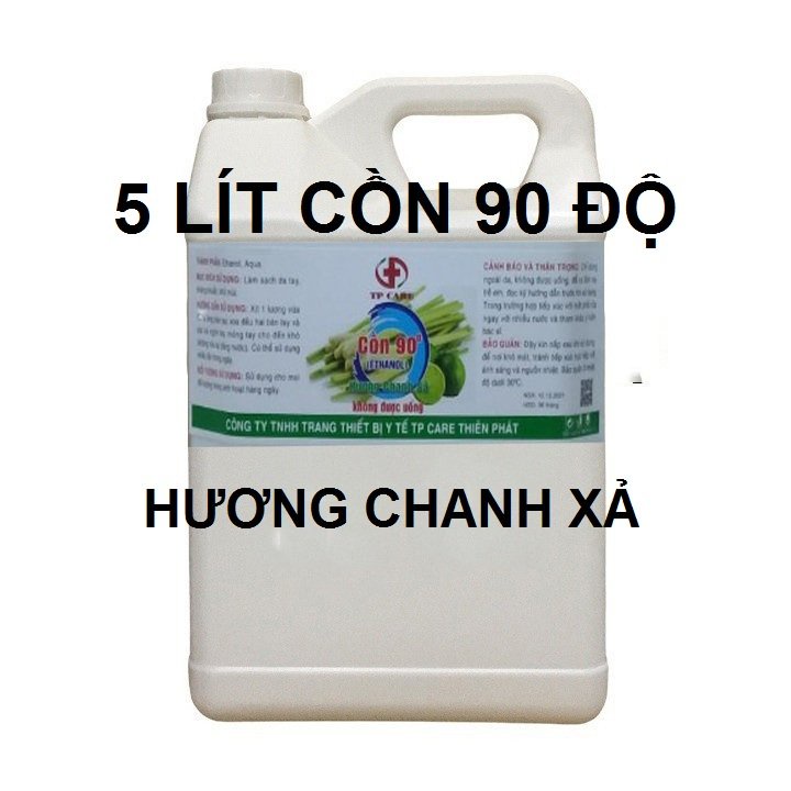 [HCM-GIAO LIỀN] CỒN Y TẾ 5 LÍT 70 ĐỘ, 90 ĐỘ  Sát Trùng Diệt khuẩn - HÀNG CHÍNH HÃNG - ĐẢM BẢO CHẤT LƯỢNG