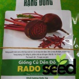 Hạt Giống Củ Dền Đỏ 10Gram