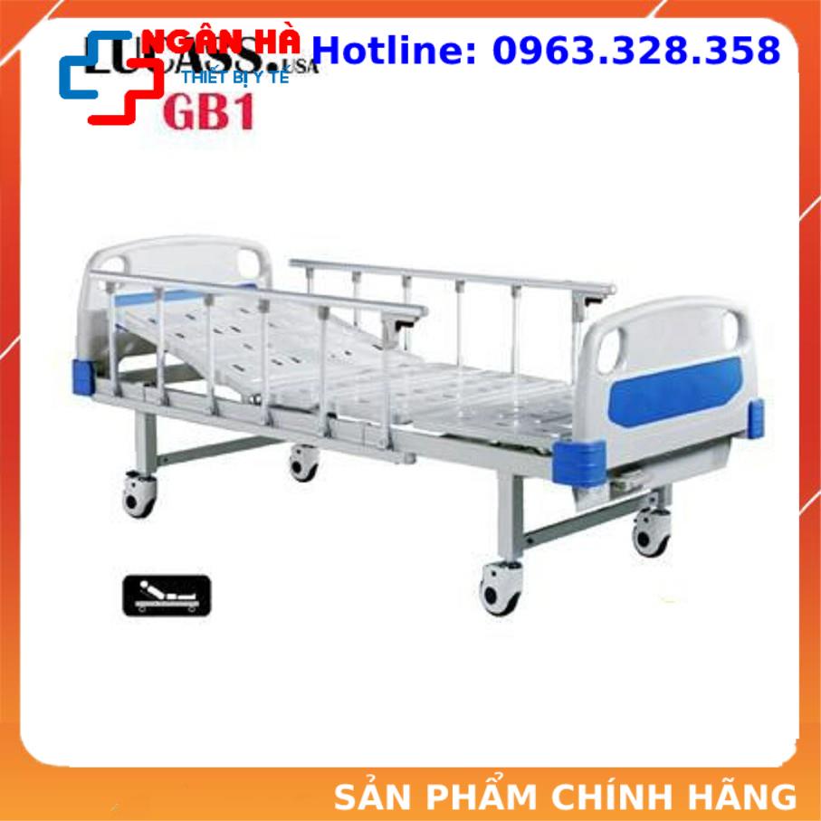 Giường bệnh nhân, Giường y tế đa năng 1 tay quay Lucass GB-1