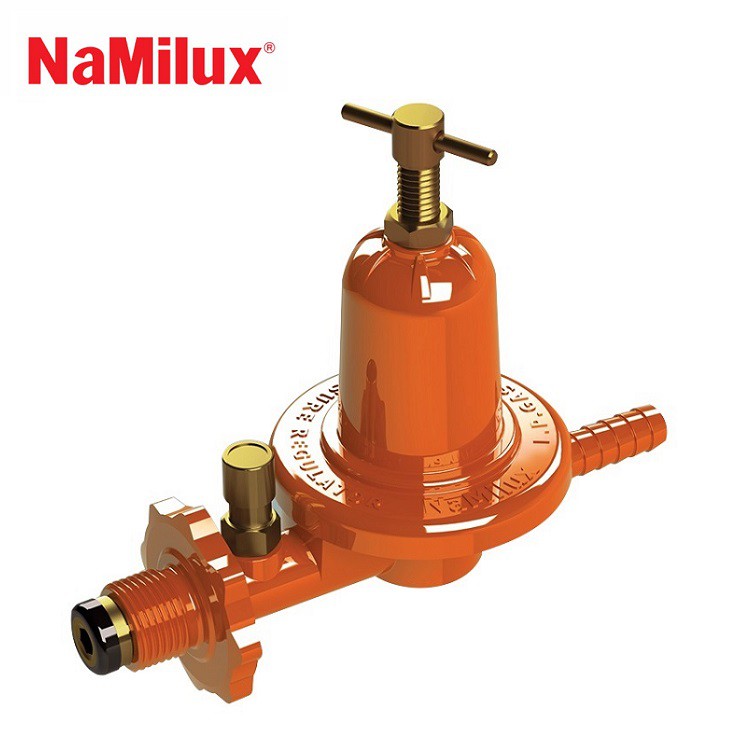 Bộ van cao áp ngắt gas tự động NAMILUX NA-537SH/NA-547SH + 1,5m dây dẫn gas