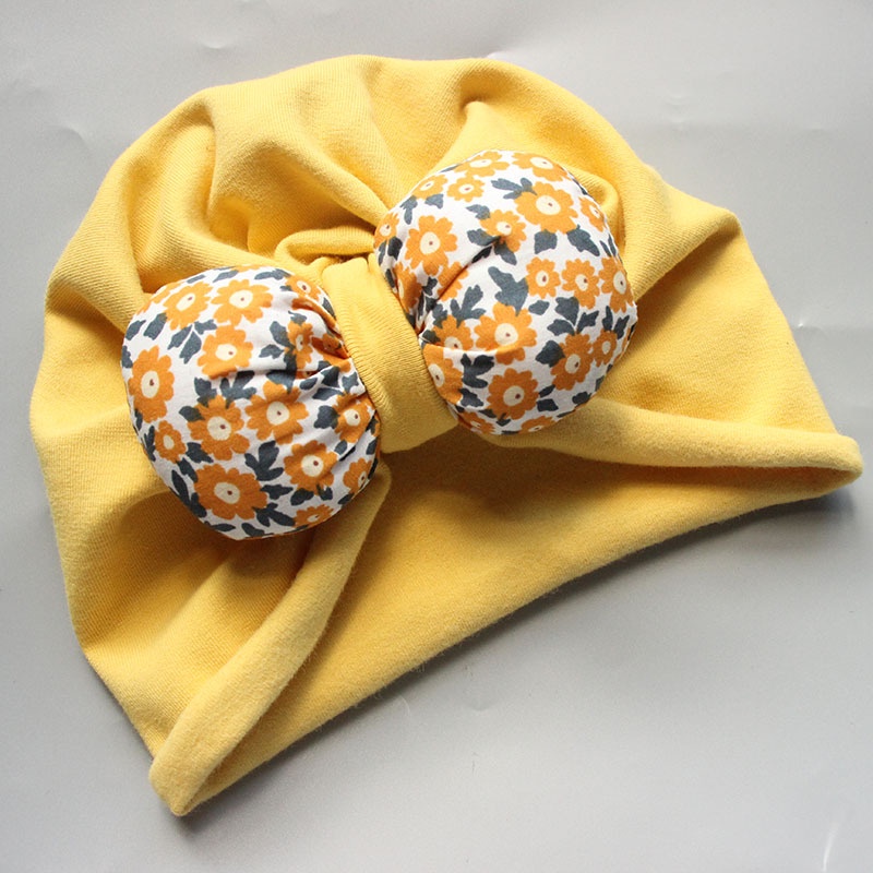 Mũ Tuban Hình Nơ Họa Tiết Nhí Chicbaby Size 3 - 14 tháng