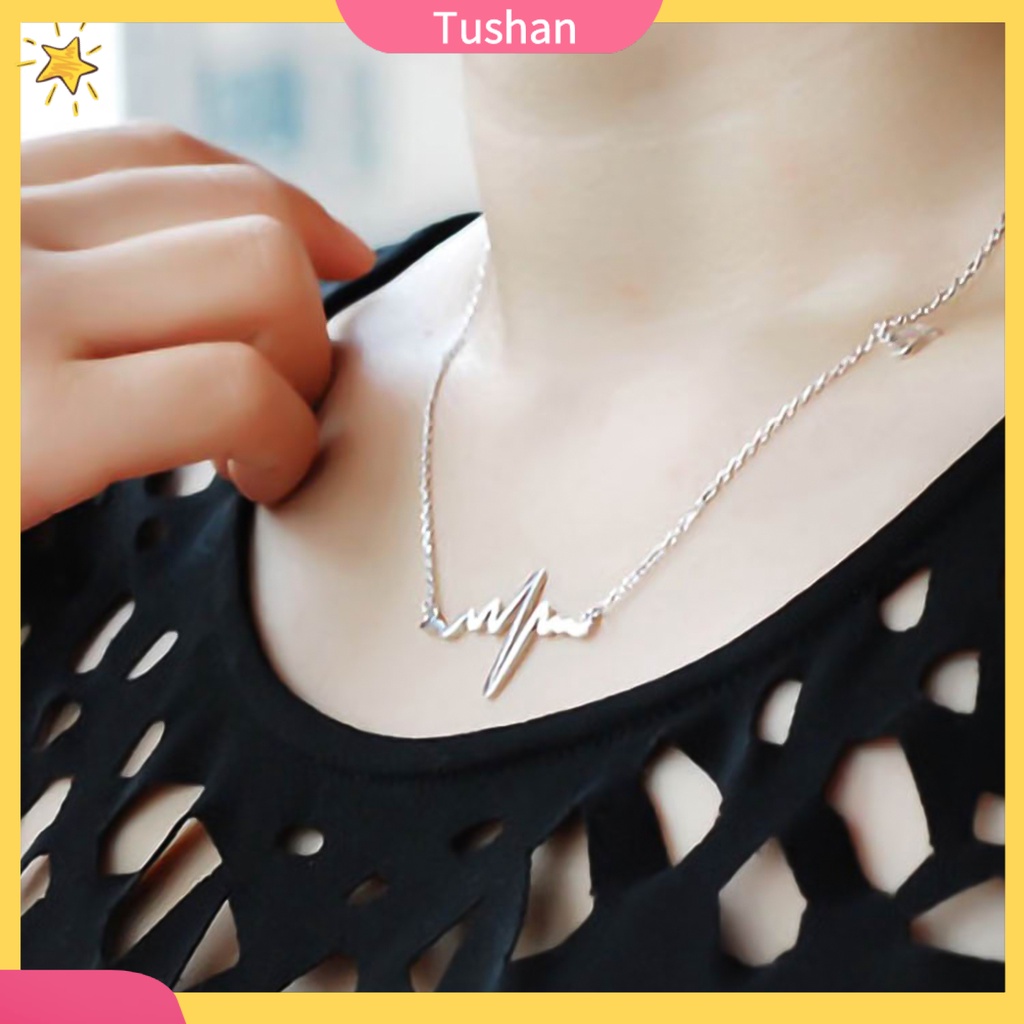 Dây Chuyền Hợp Kim Mặt Hình Trái Tim Xinh Xắn Cho Nữ