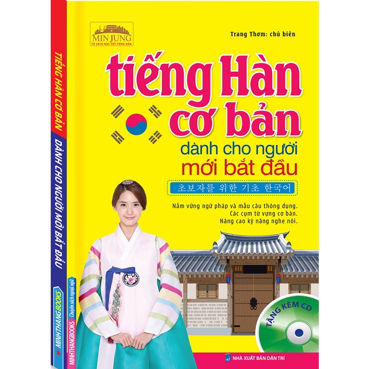 Sách - Tiếng Hàn cơ bản dành cho người mới bắt đầu (tái bản)