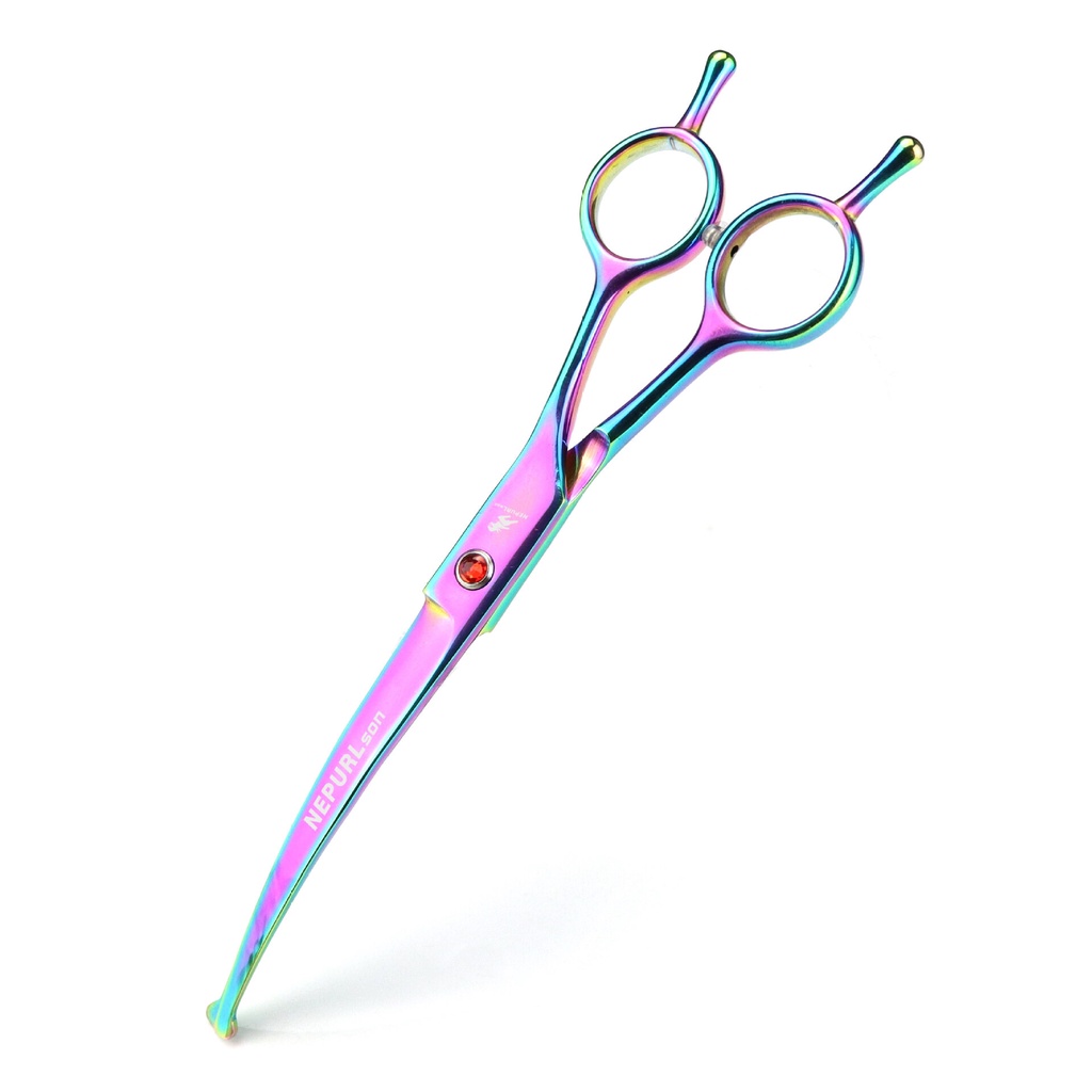 Kéo Cắt Tỉa Lông Thú Cưng 7.0 Inch Hai Đuôi Màu Sắc