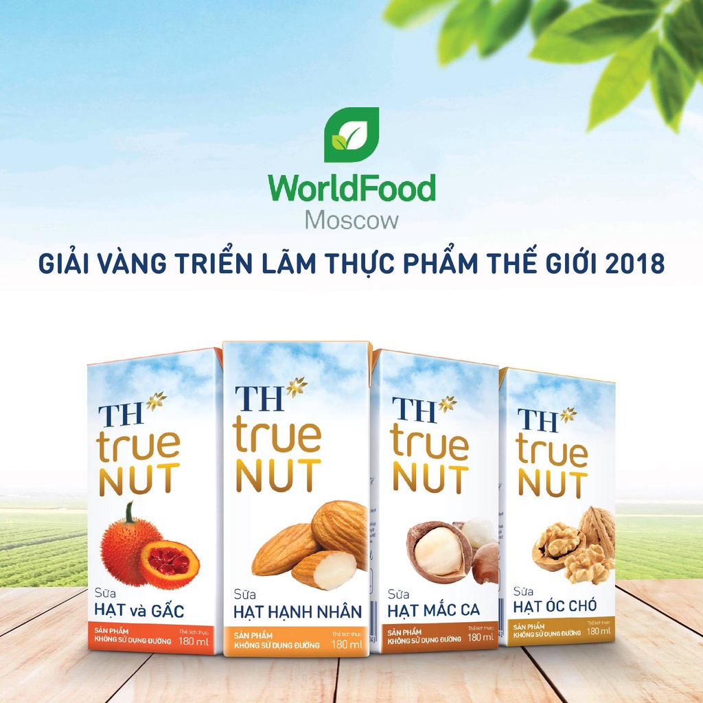 Sữa TH True Milk Hạt Óc Chó 1L Chính Hãng