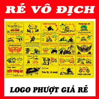 25 LOGO PHƯỢT TEM PHƯỢT ĐẸP
