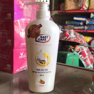nước súc rửa bình sữa baby care date 08/2022