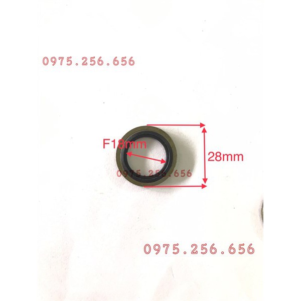 Combo 1 cái Long đen dầu phi 18