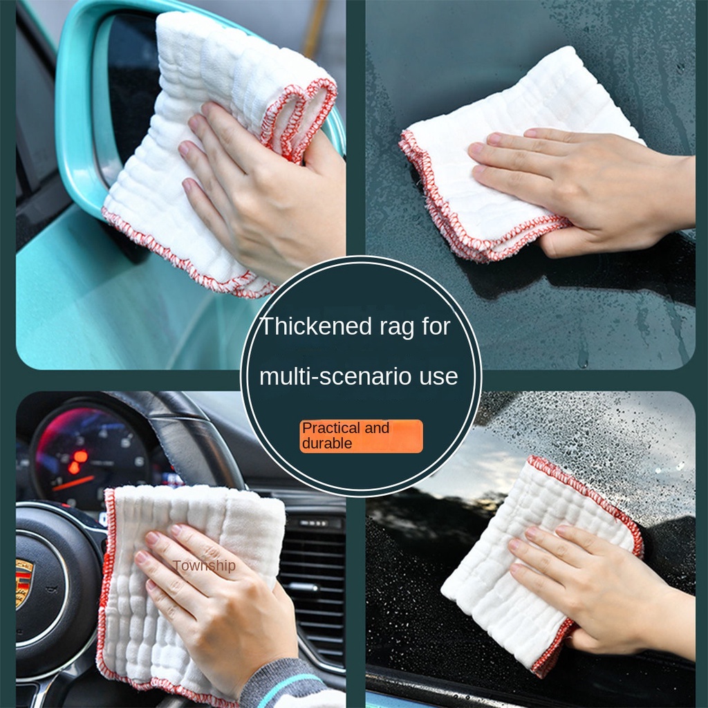 Khăn Cotton Dày Dặn Thấm Hút Nước Chống Dầu Tiện Dụng Cho Nhà Bếp