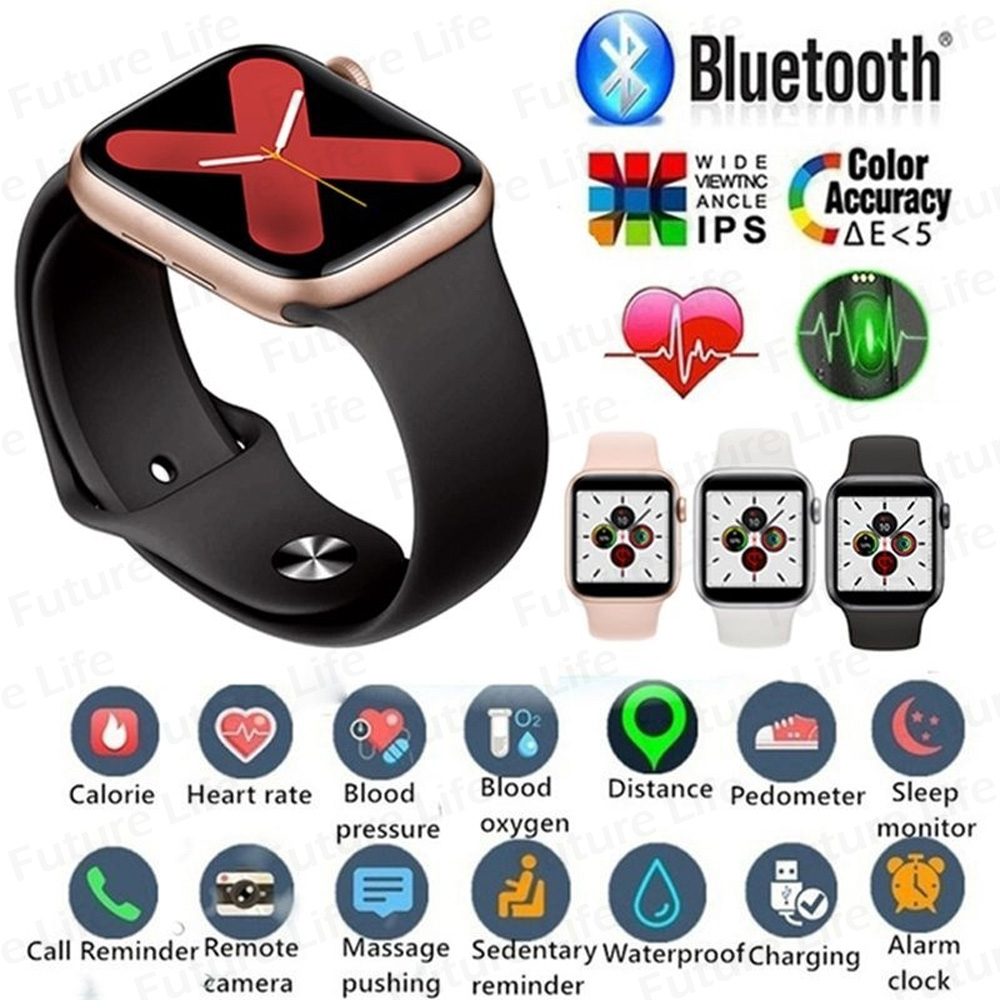 Smart Watch Đồng Hồ Thông Minh T600 Bluetooth Gọi đầy đủ Cảm ứng Thể Thao Không Thấm Nước Nhịp Tim 44MM Đồng Hồ Theo Dõi Thể Dục PK IWO 8 IWO 12 Smartwach