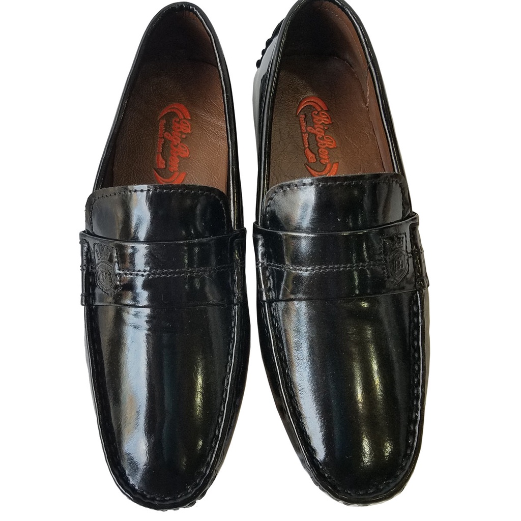 Giày Mọi Nam Da Bò Bóng Thật BIGBEN Cao Cấp GM247