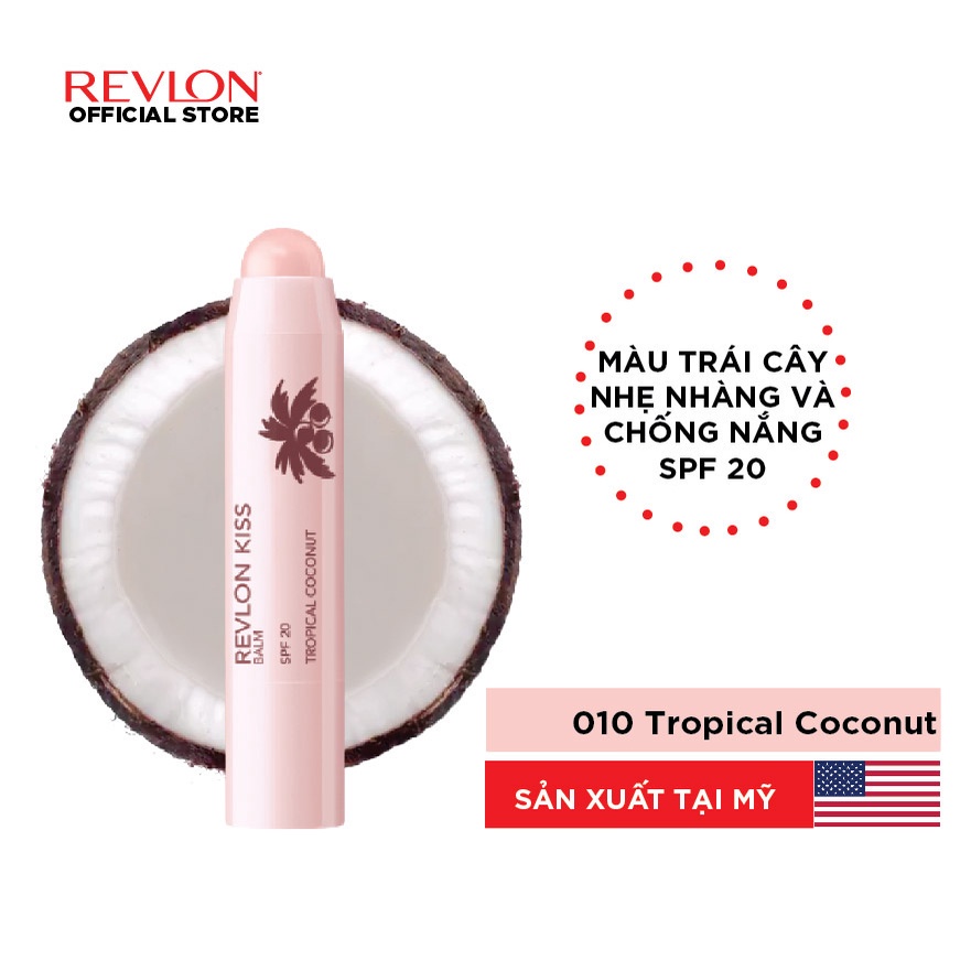 Son dưỡng môi có màu - Revlon Kiss Balm 2.6g