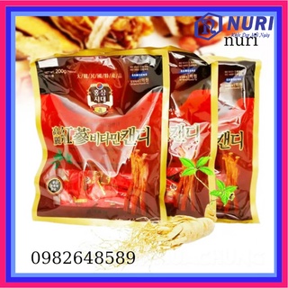 Kẹo hồng sâm hàn quốc 200g bồi bổ cơ thể