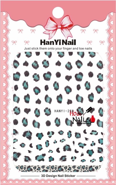 Sticker da báo - Phụ kiện Nail Giá Rẻ