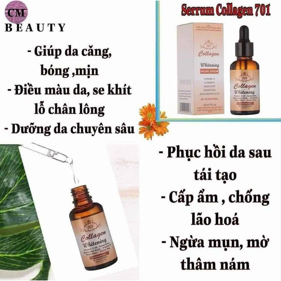 ,,  sỉ 10 chai serum collagen pluss vit e 701 ,