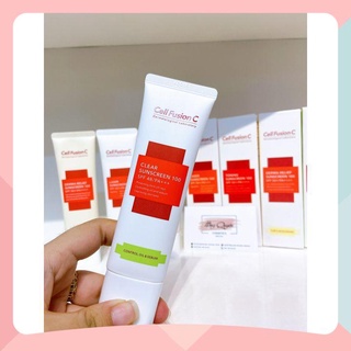Kem chống nắng Cell Fusion C Bảo Vệ Làn Da 100 SPF50+/PA+++ 10ml Xanh , Đỏ , Vàng