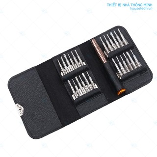 Bộ tô vít đa năng 25 chi tiết ví da HT444