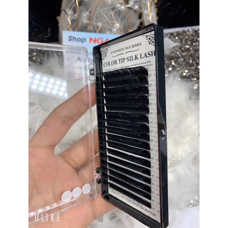 Mi color tip silk lash dày 0,7