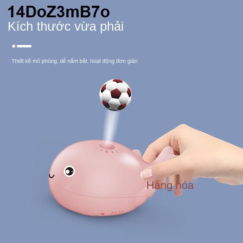 Quạt cá voi sáng tạo quả bóng nổi đồ chơi trẻ em dành cho nam và nữ trang trí trên máy tính để bàn mini cầm t