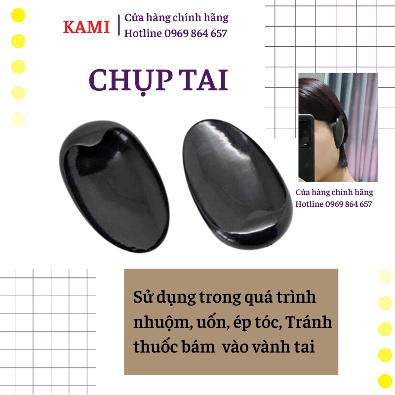 Chụp tai, sản phẩm hỗ trợ quá trình nhuộm tóc tại nhà