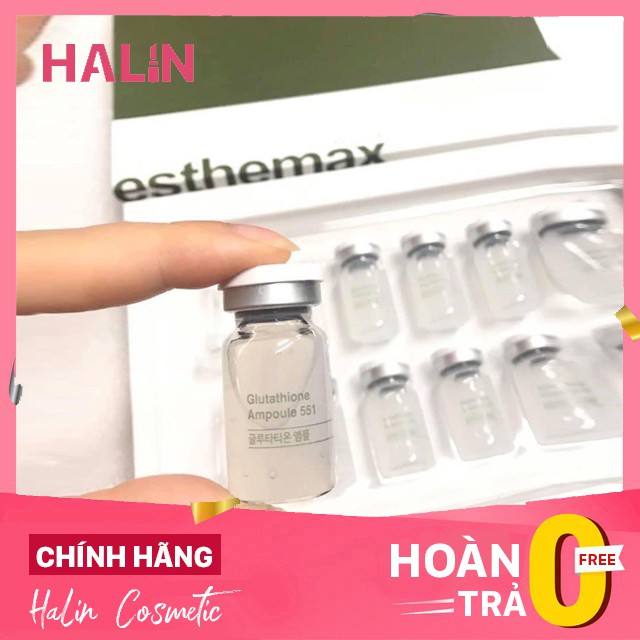 serum trắng daFREESHIPserum glutathione Esthemax Ampoule HALIN87721