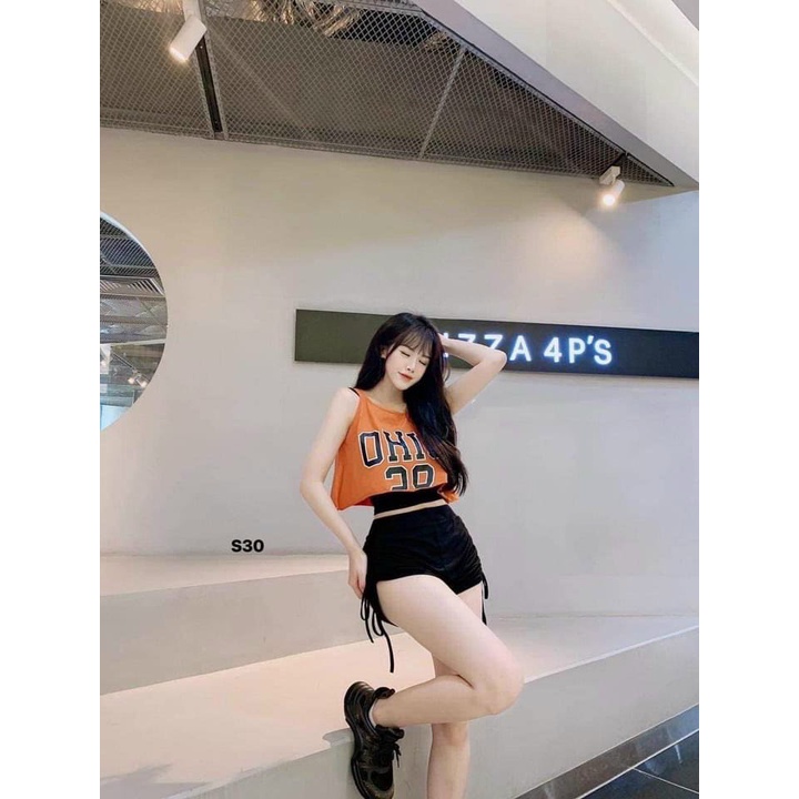Set đồ 3 món đi chơi thời trang nữ, áo có in chứ, chất cotton mềm mại, mát mẻ, kiểu dáng năng động trẻ trung