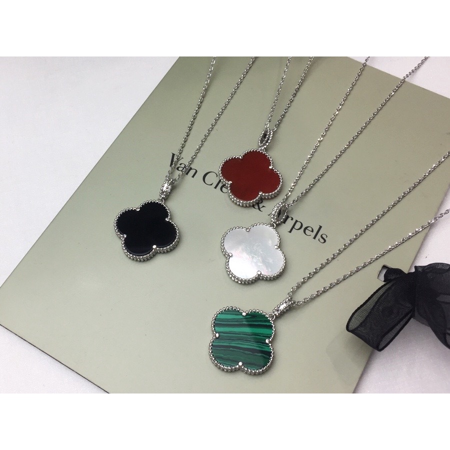 Vòng cổ Hình Cỏ Bốn Lá Thời Trang Thanh Lịch Dành Cho Nữ