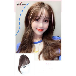 Tóc Thưa Mái Chẻ Có Ngôi Wow Bằng Tóc Thật 100%