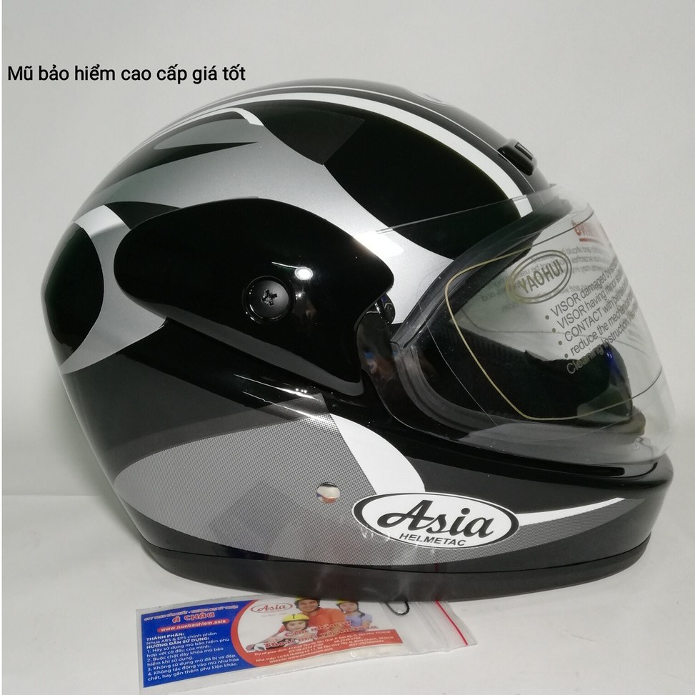 Mũ bảo hiểm Fullface Asia MT120 chính hãng