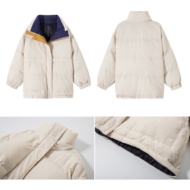 Áo khoác phao dáng rộng phong cách Hàn Quốc mới cho nữ