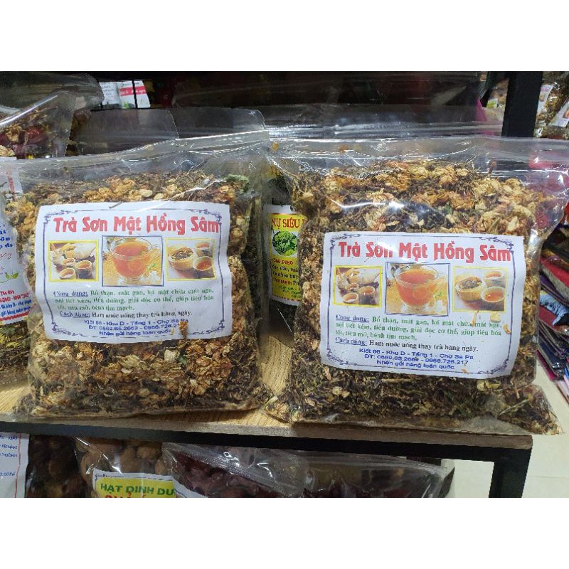 TRÀ SƠN MẬT HỒNG SÂM - TRÀ LOẠI 1 , NHIỀU HOA