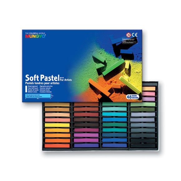 [ TÂM TÂM ]-Phấn Tiên Mungyo Hàn Quốc 12/24/26/48 màu-Soft Pastel