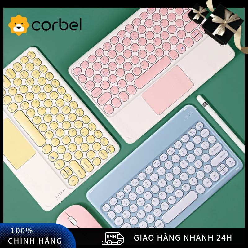 Corbel | Chuột Và Bàn Phím Bluetooth Không Dây Cho iPad, Điện Thoại, Máy Tính