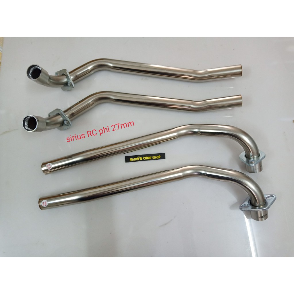 Cổ pô sirius inox 304 phi 27mm