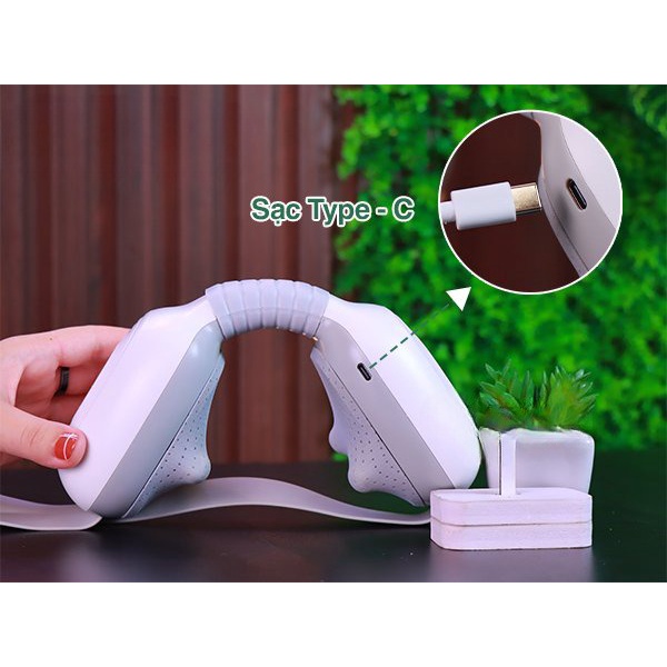 Máy massage cổ,máy matxa cổ có chườm nóng,cho hết mỏi vai gáy