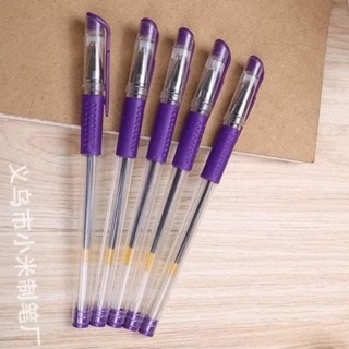Combo 10 bút mực nước màu tím