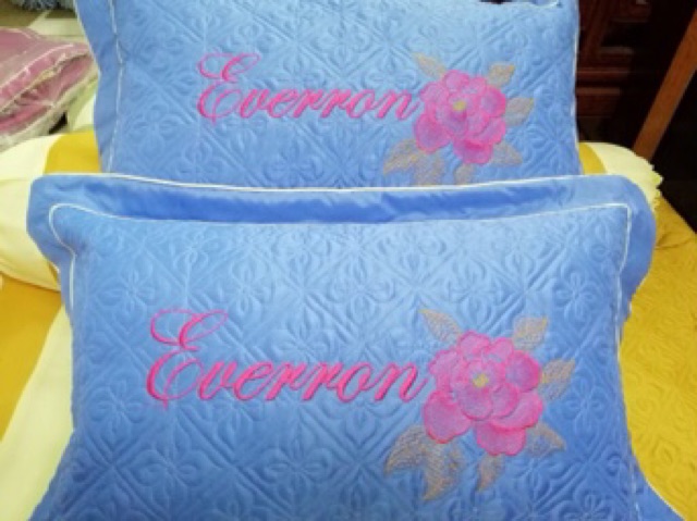 Đôi vỏ gối thêu đẹp chất satin (tuyển sỉ, ctv) | BigBuy360 - bigbuy360.vn