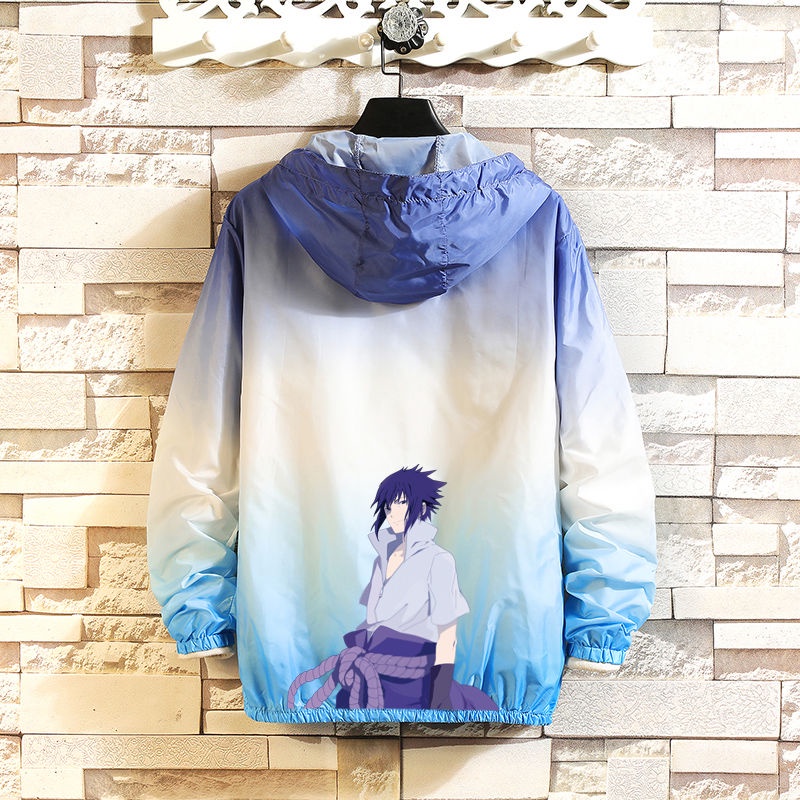ஐ✖Áo Khoác Chống Nắng Siêu Mỏng Thoáng Khí In Họa Tiết Naruto Thời Trang Mùa Hè Cho Nam