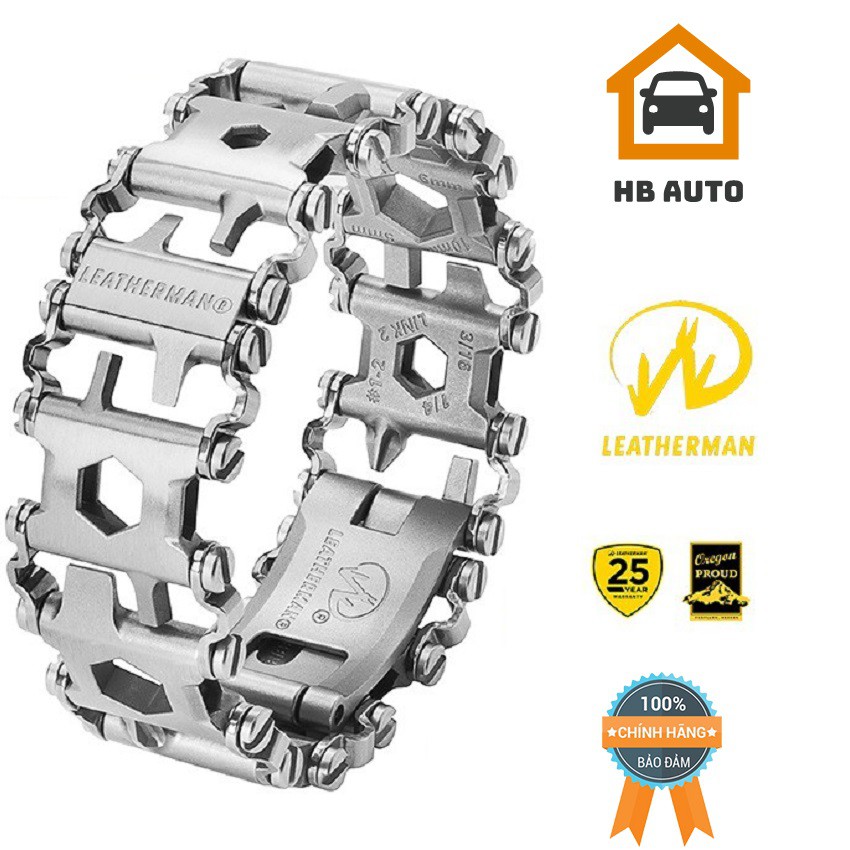 [ CAO CẤP] Vòng đa năng Leatherman TREAD LT Màu bạc với đầy đủ tính năng với kích thước nhỏ hơn phù hợp với mọi người.